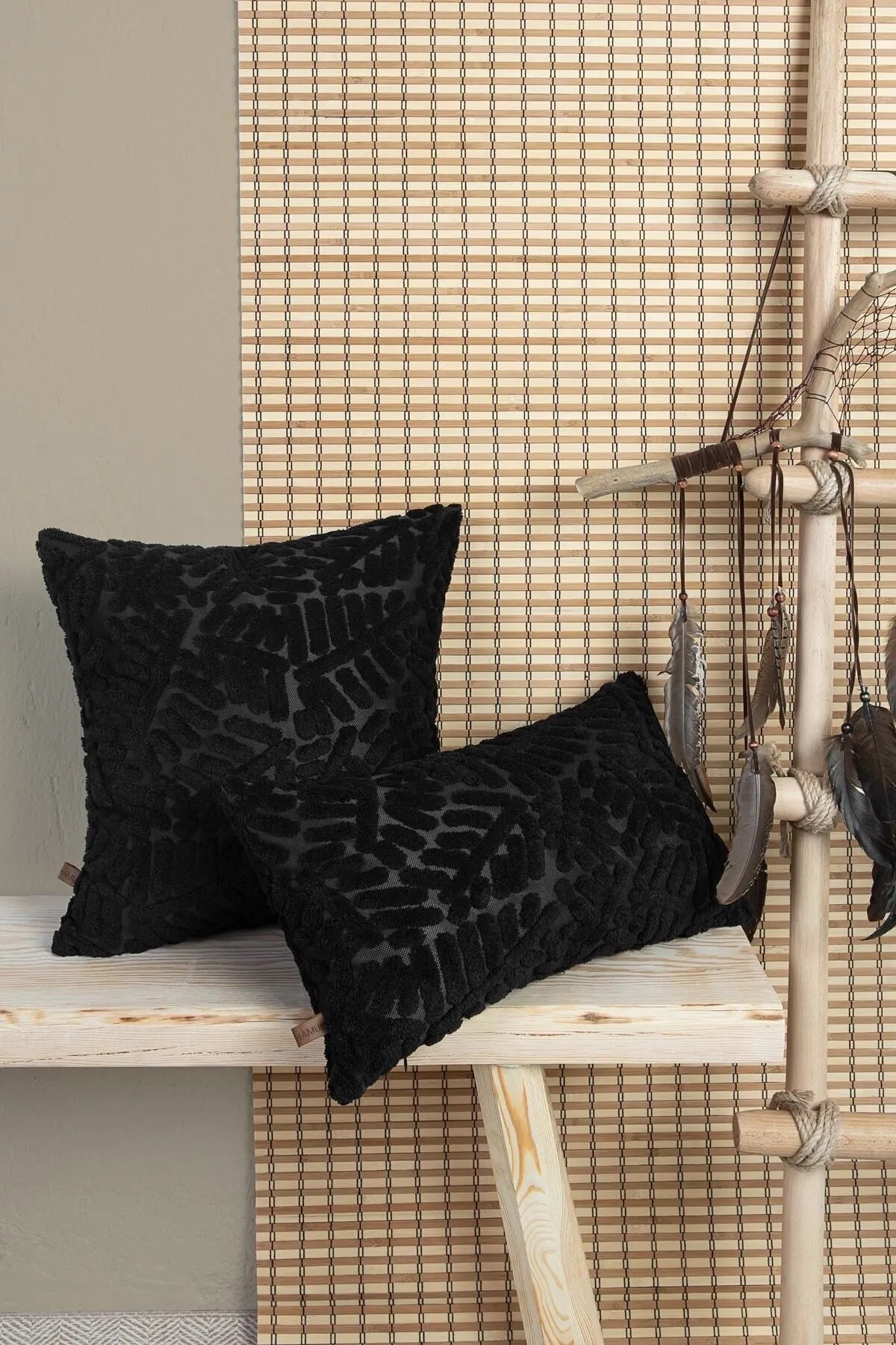 Forest Decorative Pillowcase Scandinavian Bohemian Design (1 Piece)