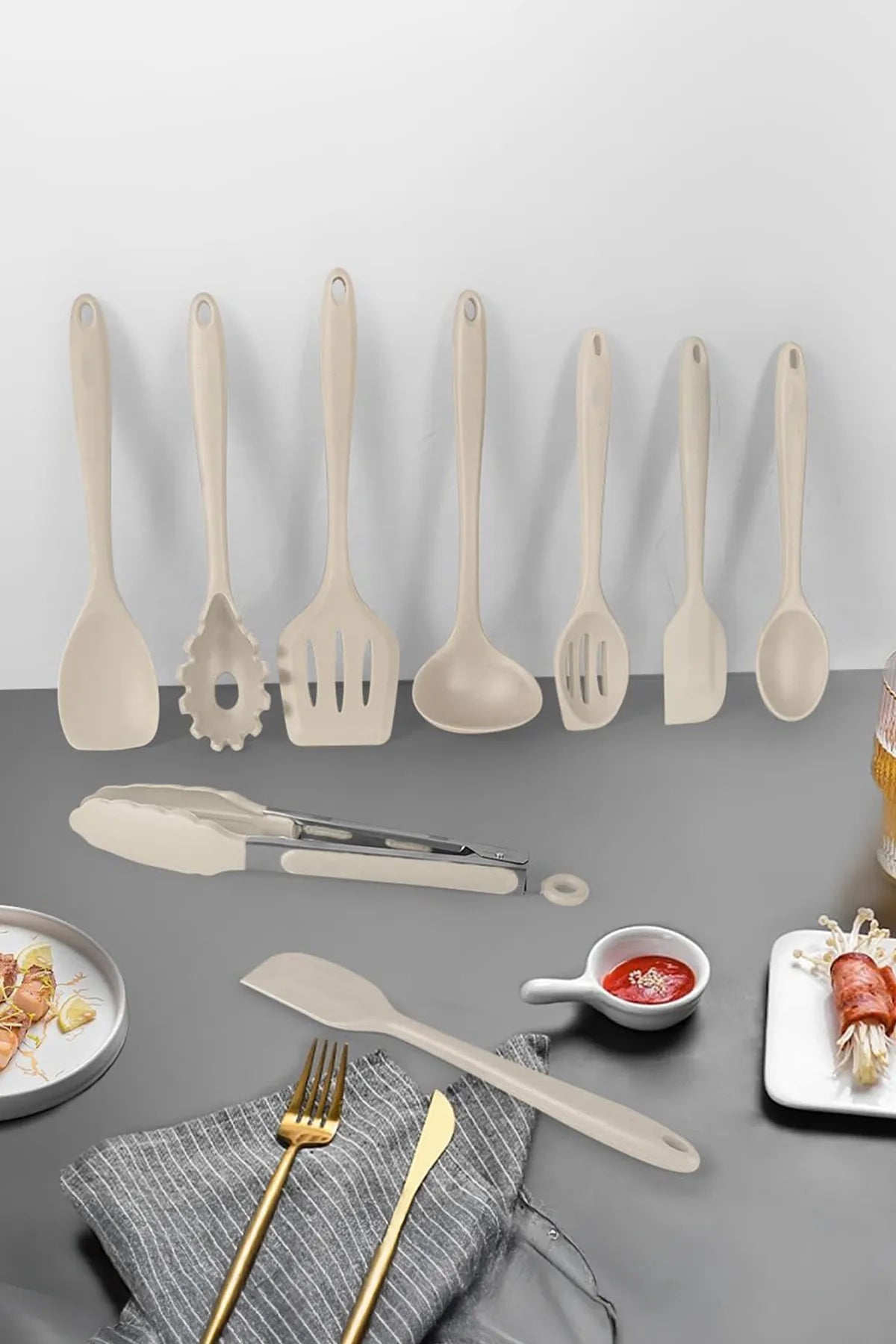 Salvatore 10 Piece Silicone Kitchen Set