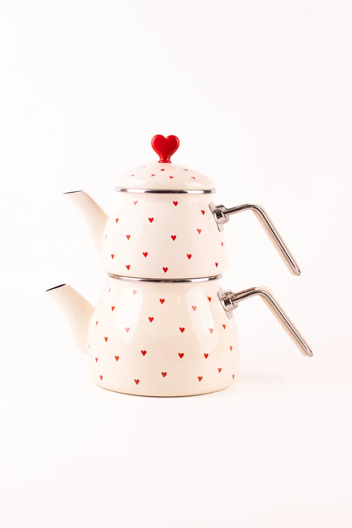 Cupid Enamel Teapot