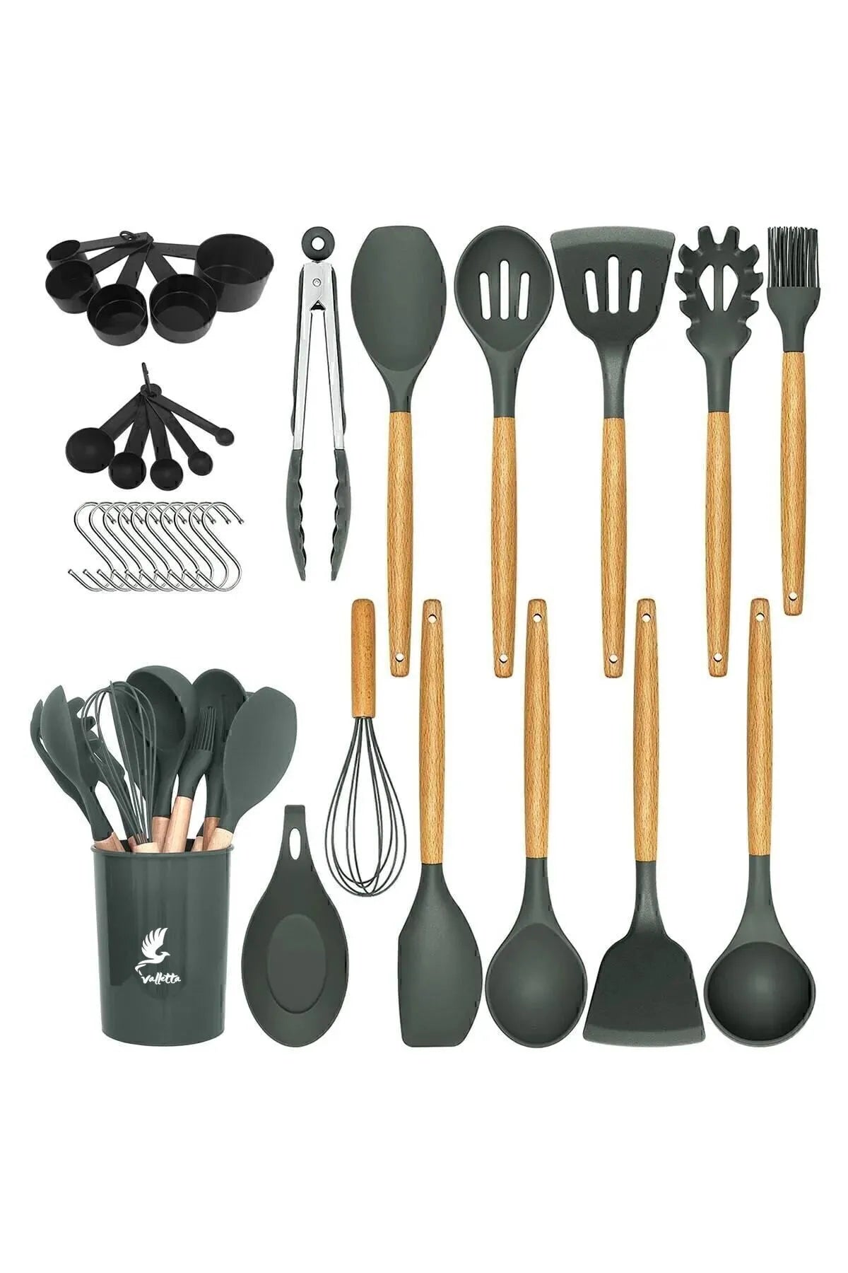 Mikla 33 Piece Silicone Kitchen Set