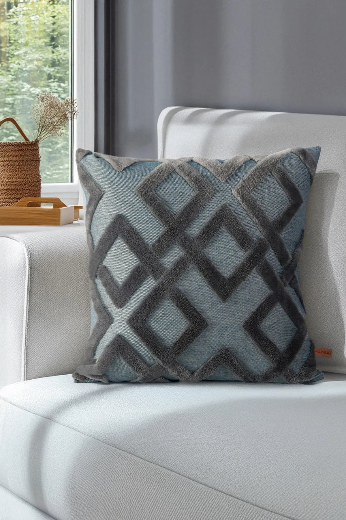 Mila Decorative Pillowcase Scandinavian Bohemian Design (1 Piece)