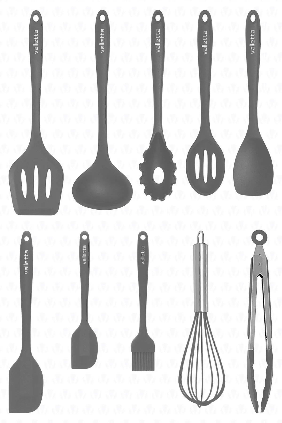 Salvatore 10 Piece Silicone Kitchen Set