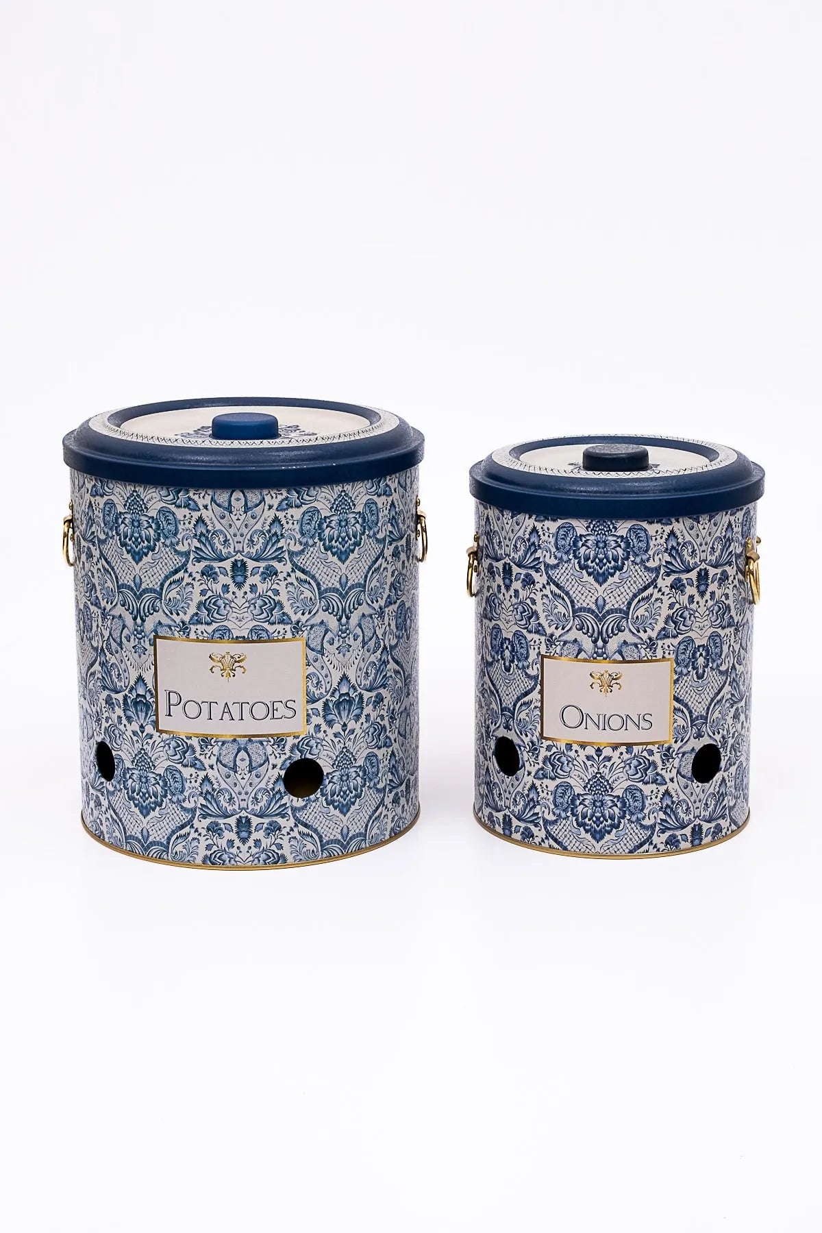 Azul Metal Storage Containers 2 Piece Set