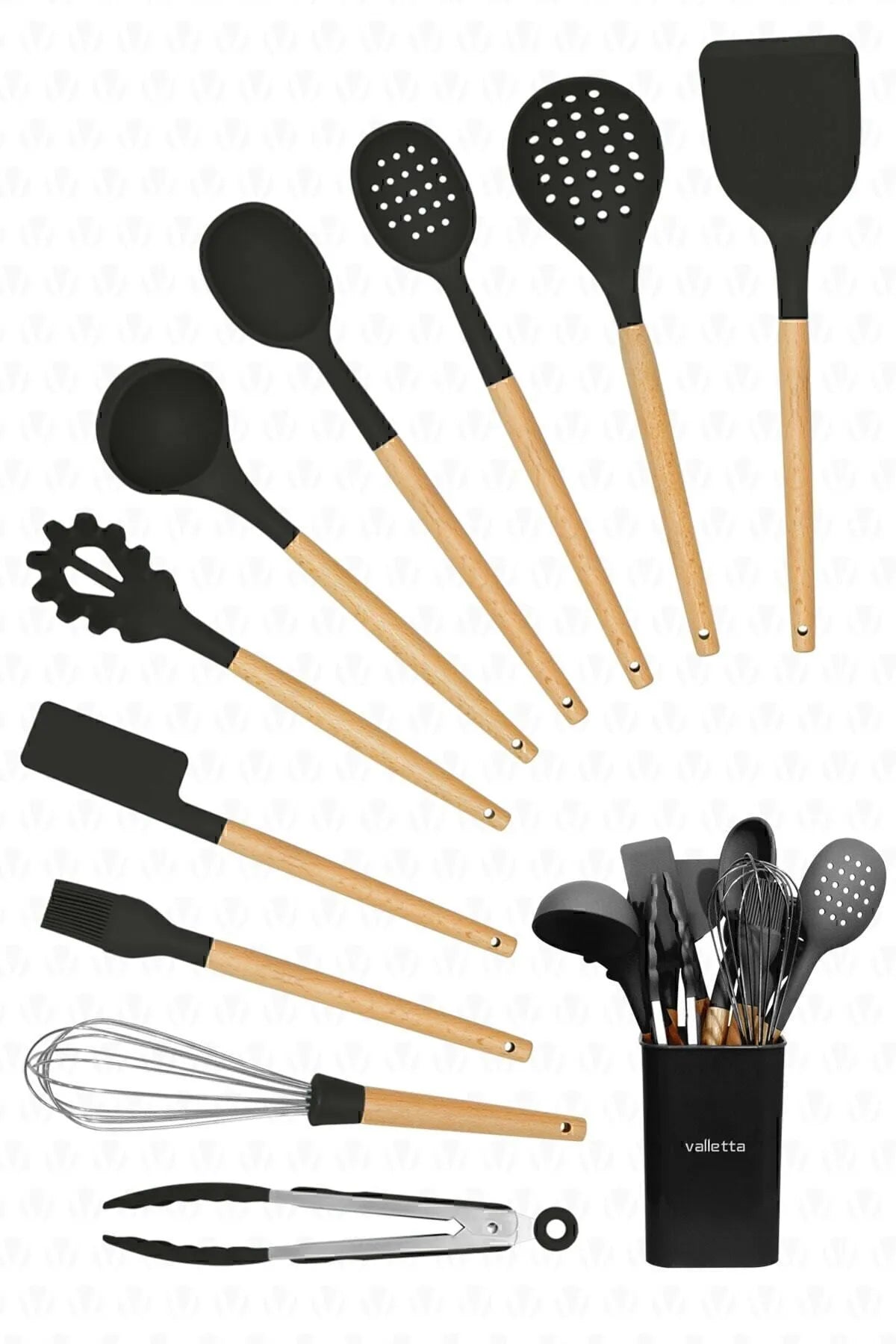 Matis 11 Piece Silicone Kitchen Set