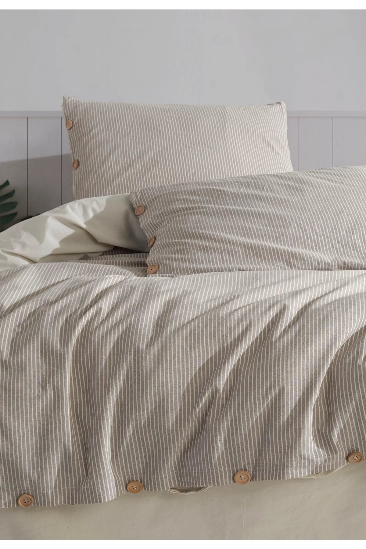 Tezza 100% Cotton Washable Pillowcase 50x70 cm (2 Pieces)