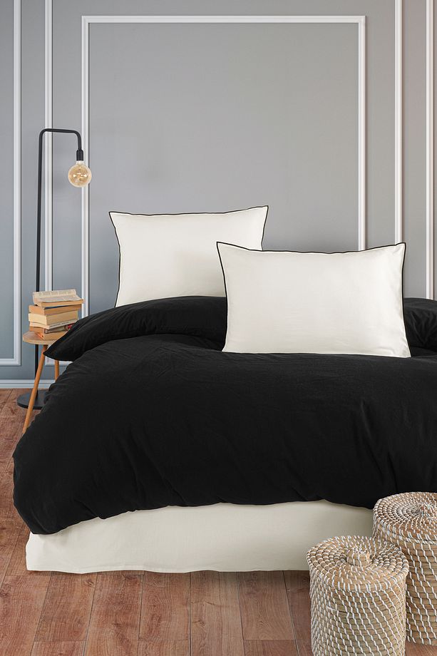 Asteria 100% Cotton Washable Duvet Cover Set