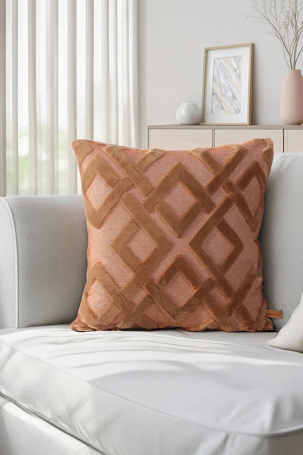 Mila Decorative Pillowcase Scandinavian Bohemian Design (1 Piece)