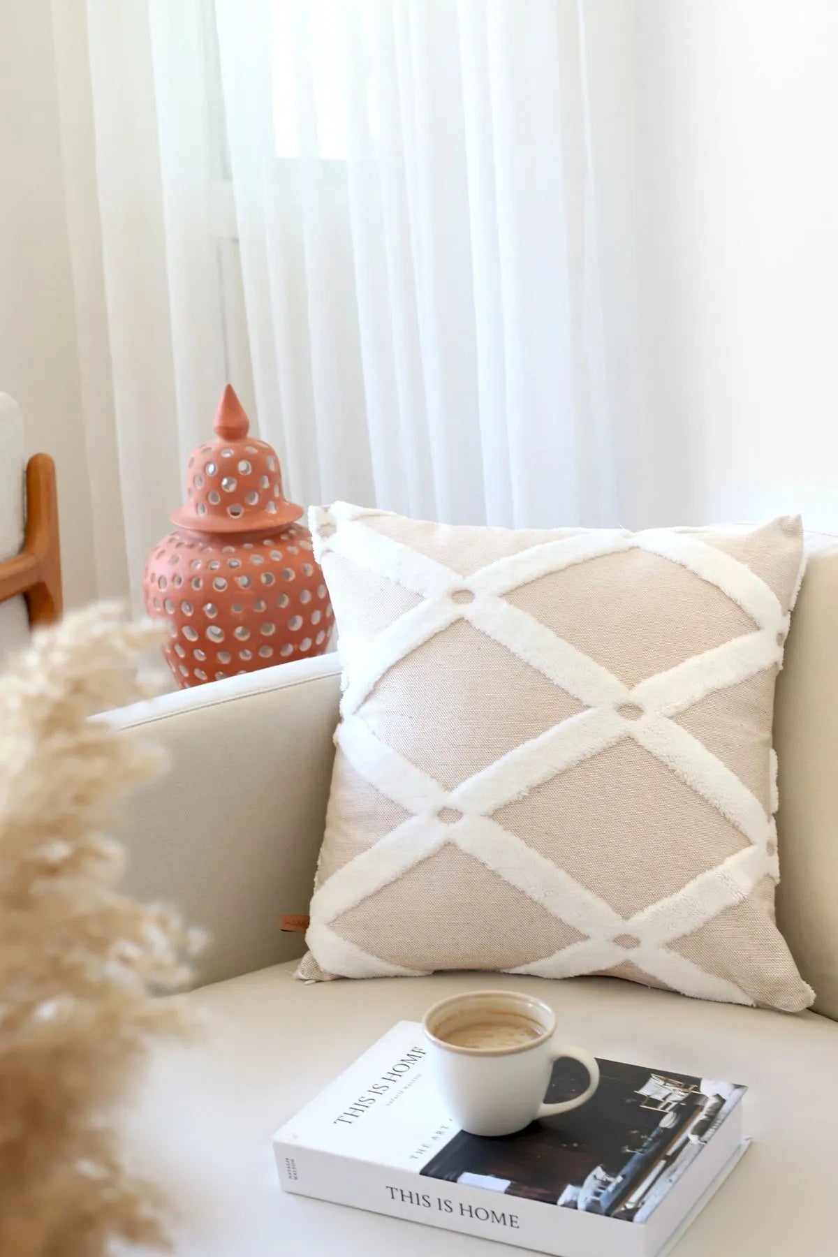 Bella Decorative Pillowcase Scandinavian Bohemian Design (1 Piece)