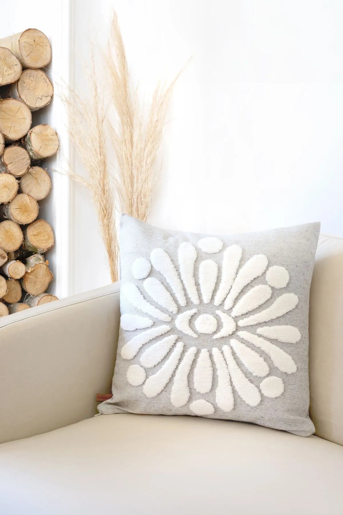 Boho Decorative Pillowcase Scandinavian Bohemian Design (1 Piece)