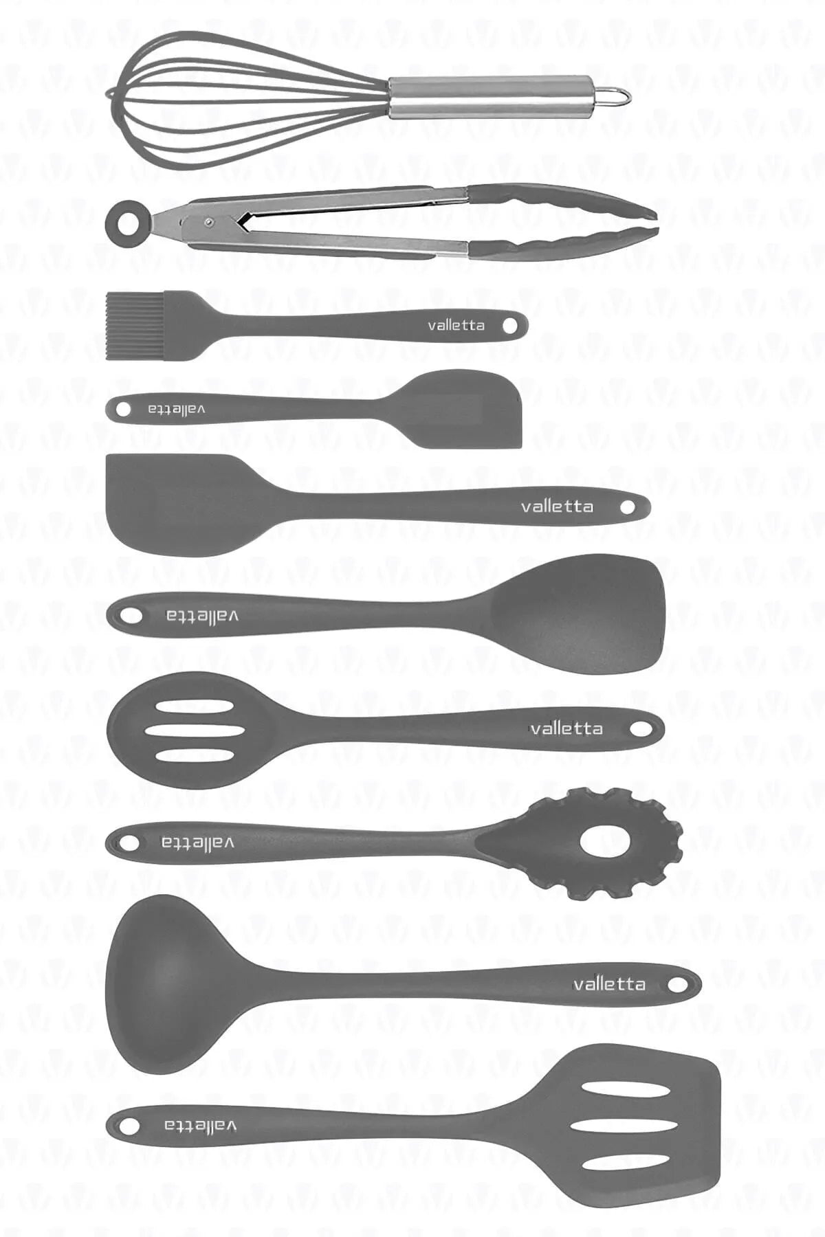 Salvatore 10 Piece Silicone Kitchen Set