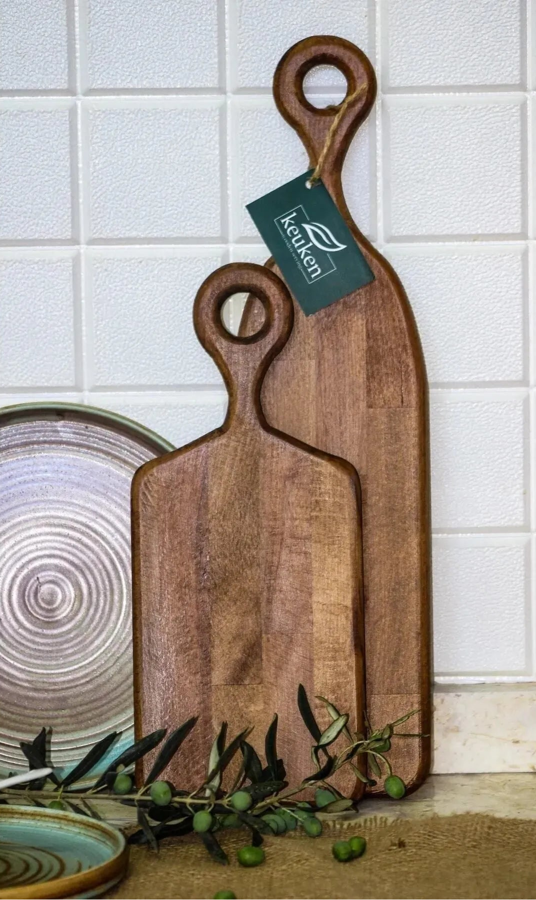 Walnut Cutting and Serving Board 2 Pieces