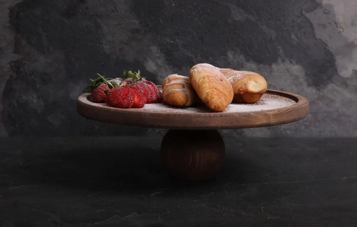 Natural Wood Stand 26 cm