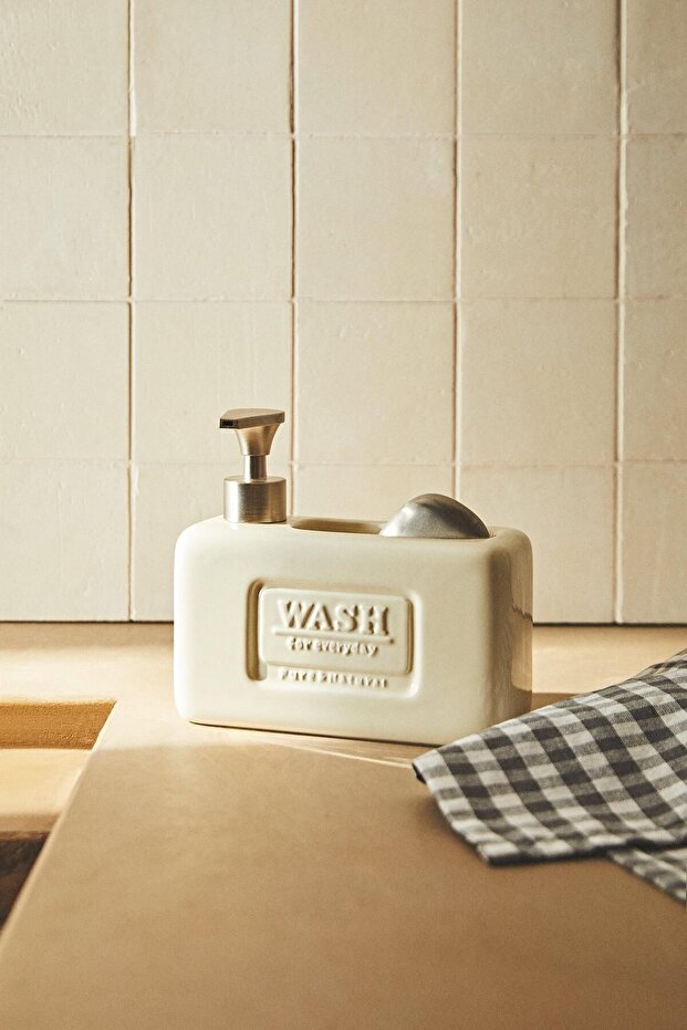 Ashley Beige Liquid Soap Dispenser 750 ml