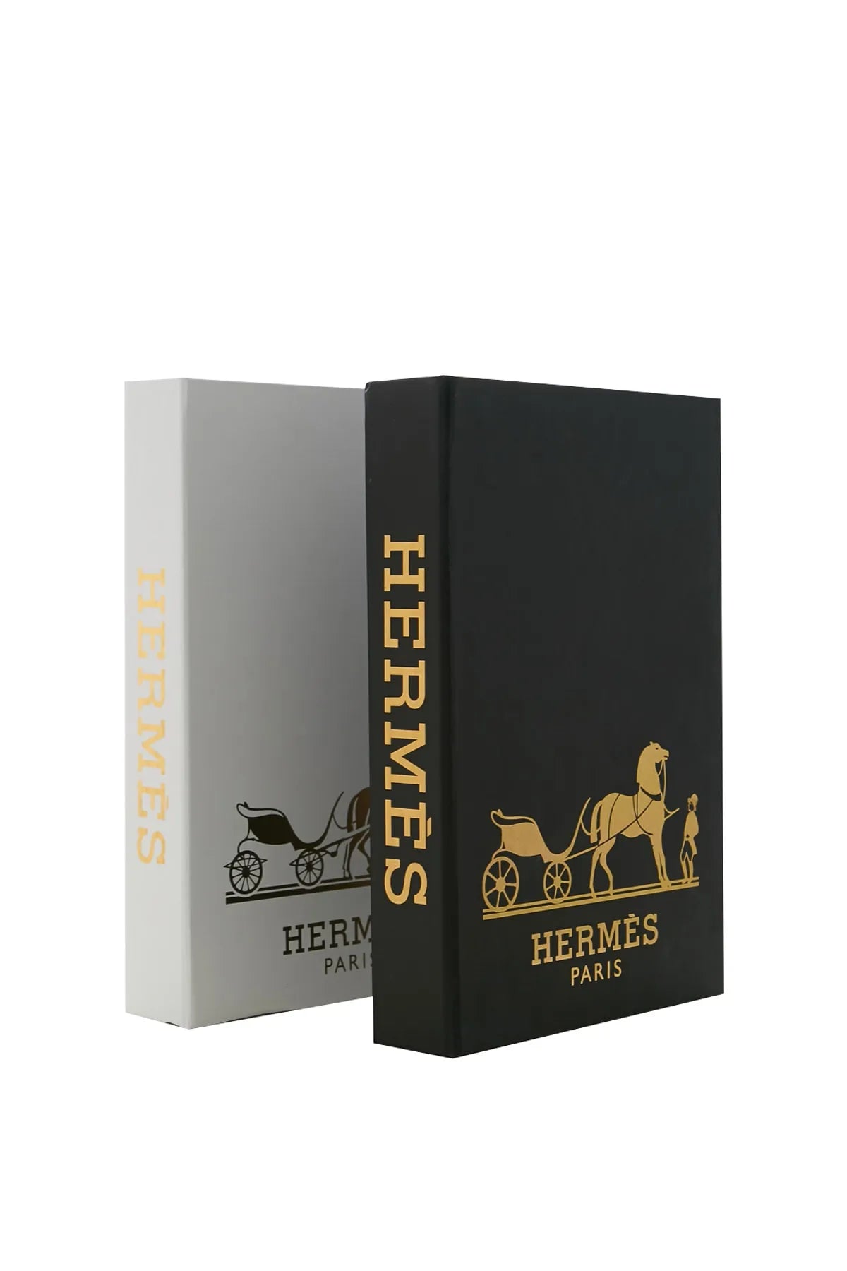 Set of 2 Decorative Book Cover Box