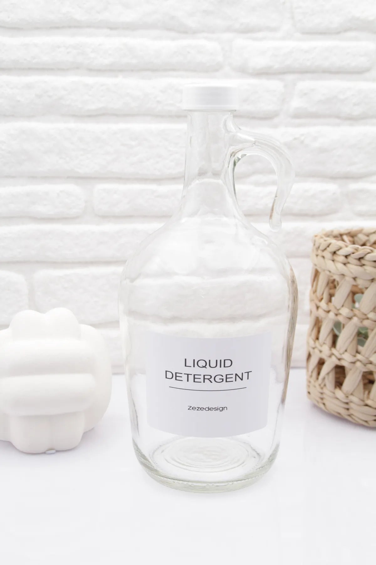 Laundry Glass Bottles 1500 ml