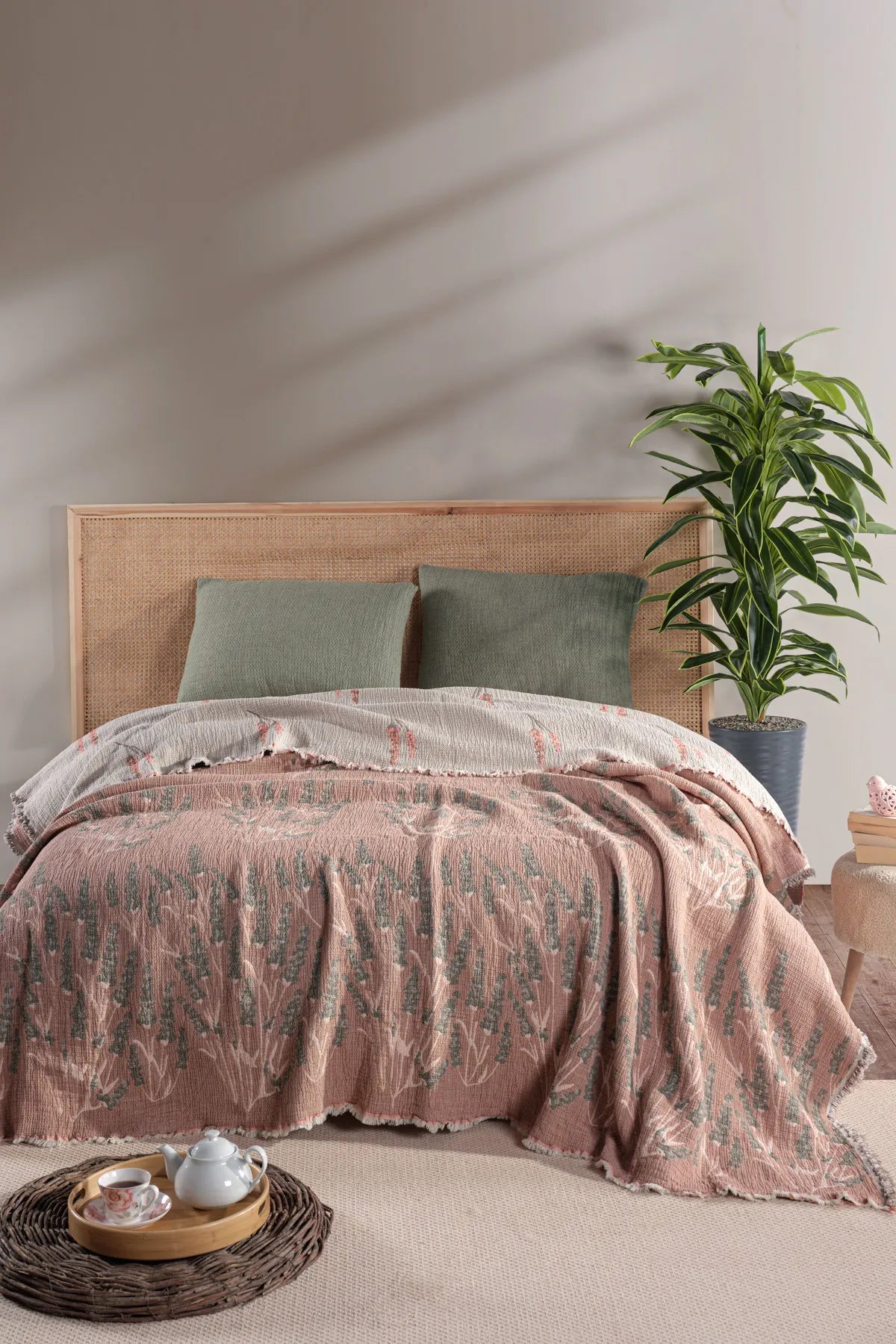 Muslin Kosha Series Hybrid Quilt - Lavander