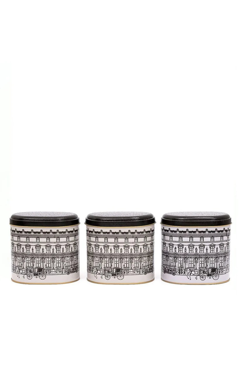 City Metal Storage Containers 3 Piece Set