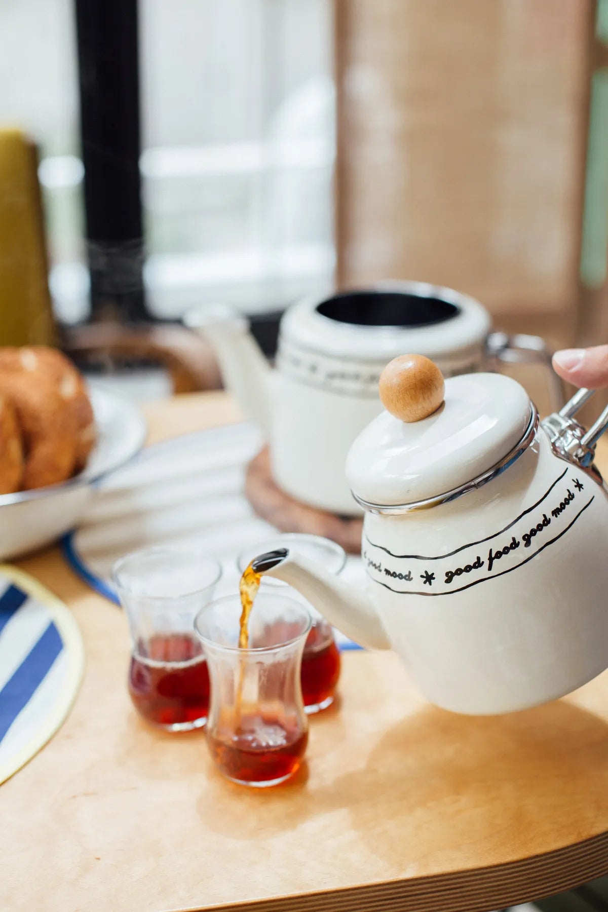 Mood Enamel Teapot