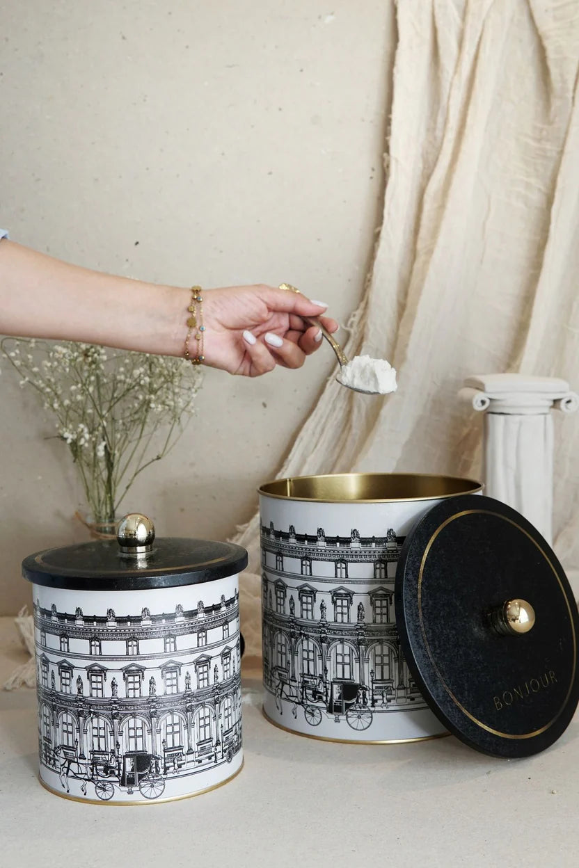 City Metal Storage Containers 2 Piece Set
