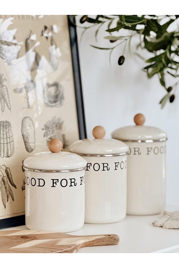 Mood Enamel Jar Set of 3