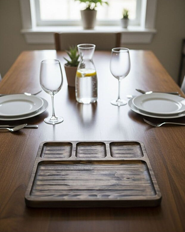 Natural Wood Serving Tray