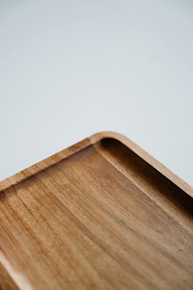 Liora Acacia Wood Raised Kitchen Stand – 25x14 cm