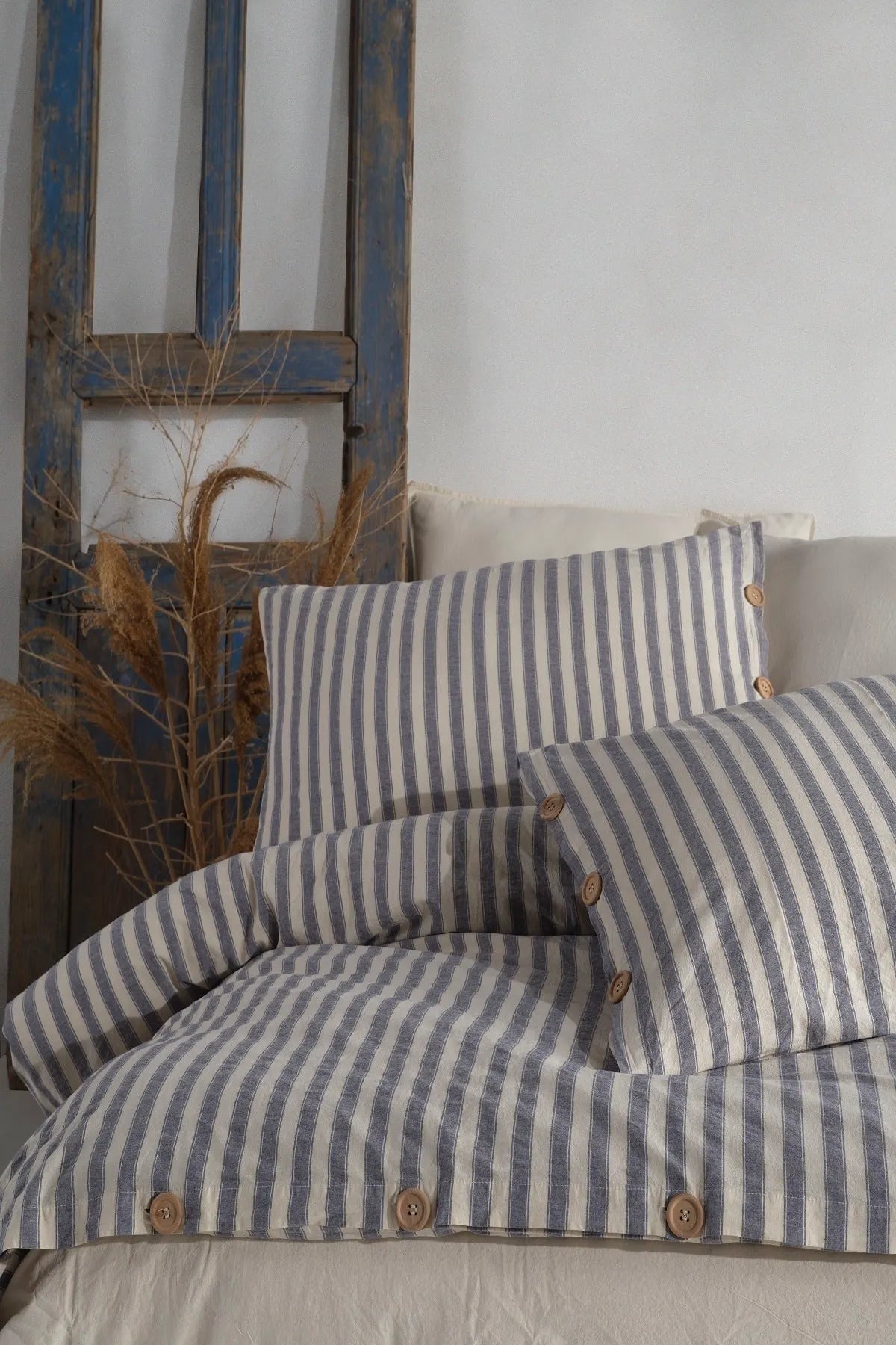 Bluesky 100% Cotton Washable Duvet Cover Set