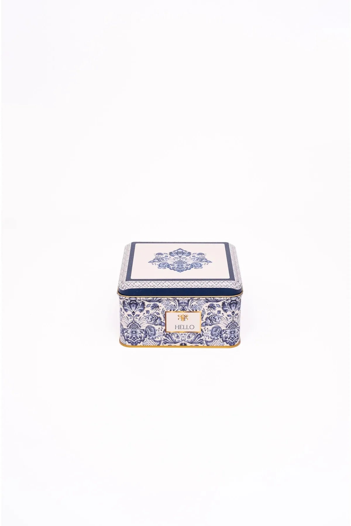 Azul Metal Square Storage Container