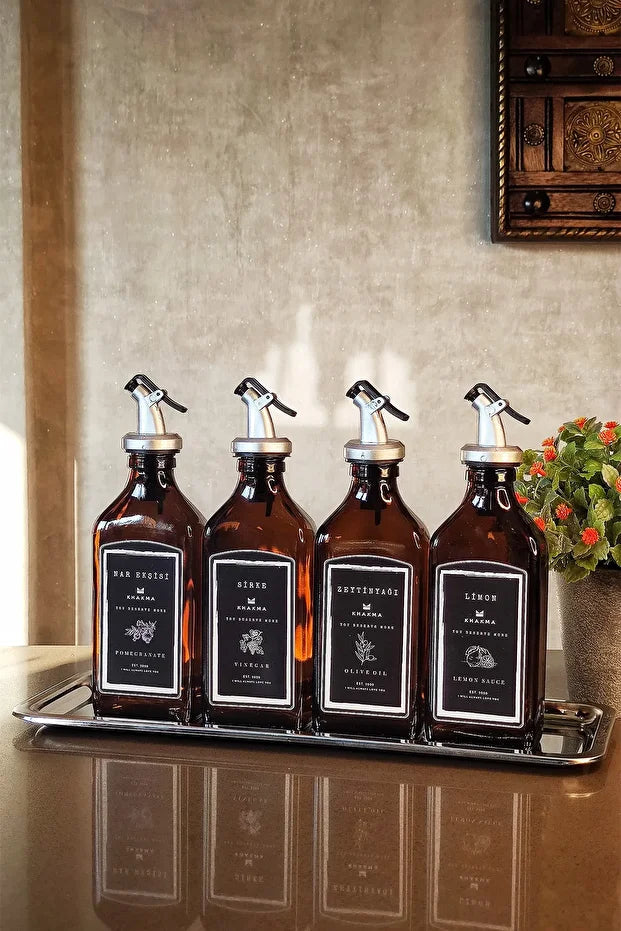 Amber Stand 4 Piece 250 ml