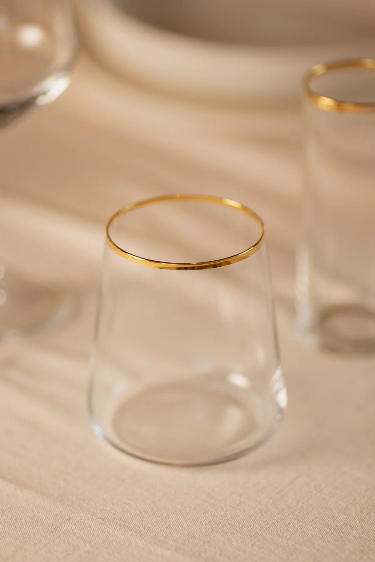 Avantgarde Gold 4 Piece Glass Set 420 cc