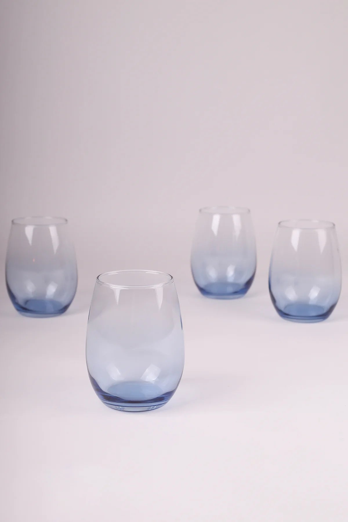 Larc 4 Piece Glass Set 570 Cc - Blue