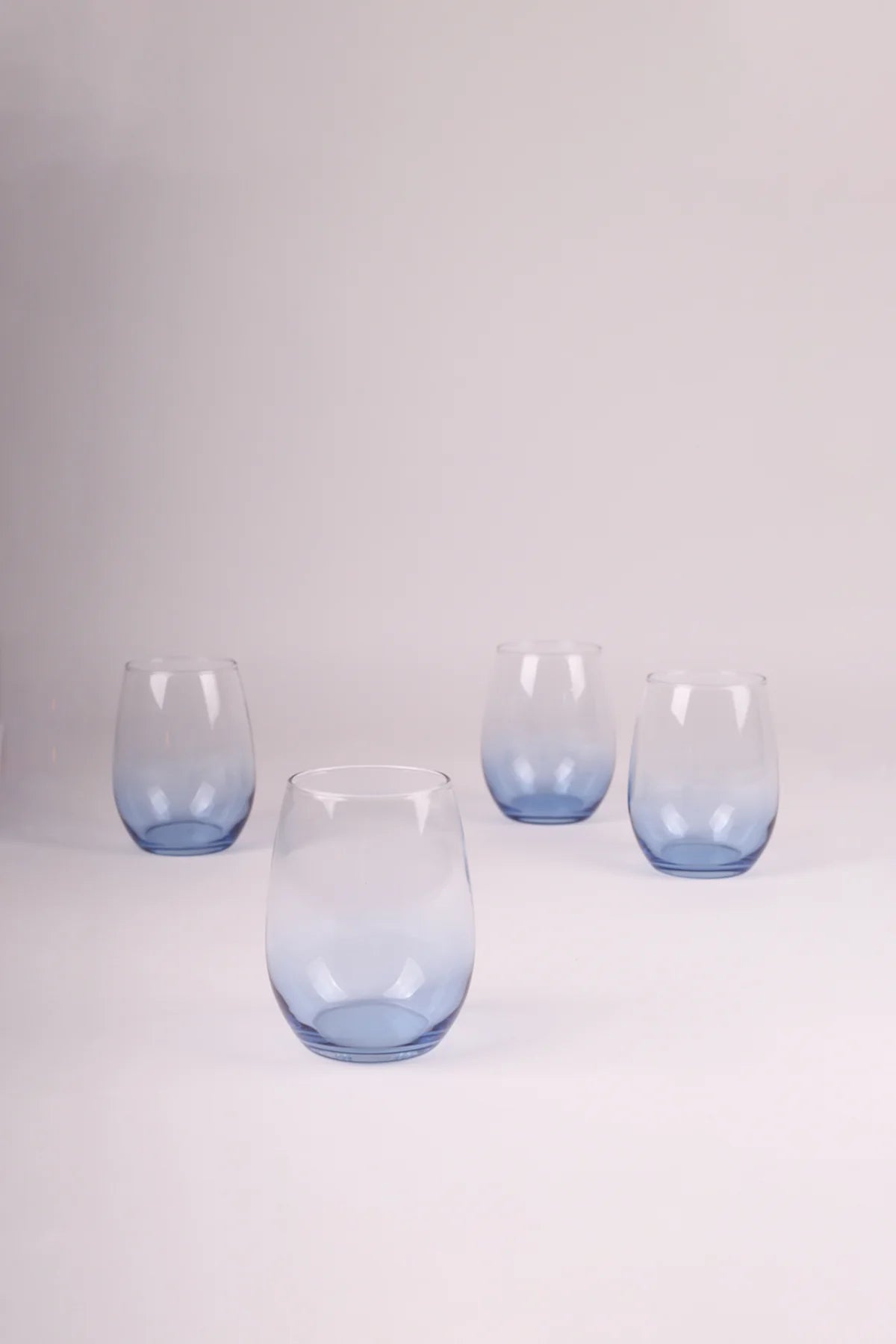 Larc 4 Piece Glass Set 350cc - Blue