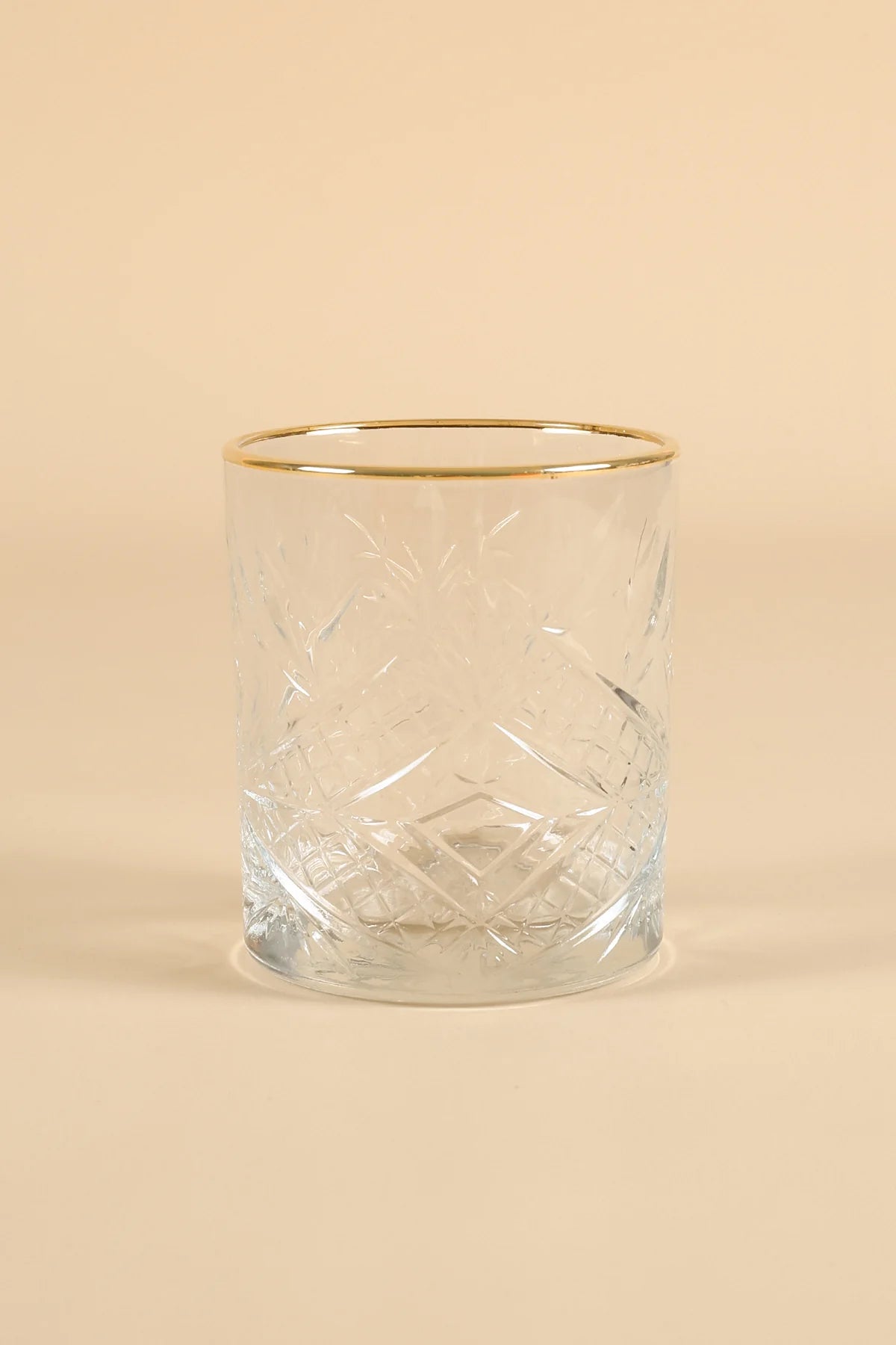 Lumiere Gold 4 Piece Glass Set 350 Cc