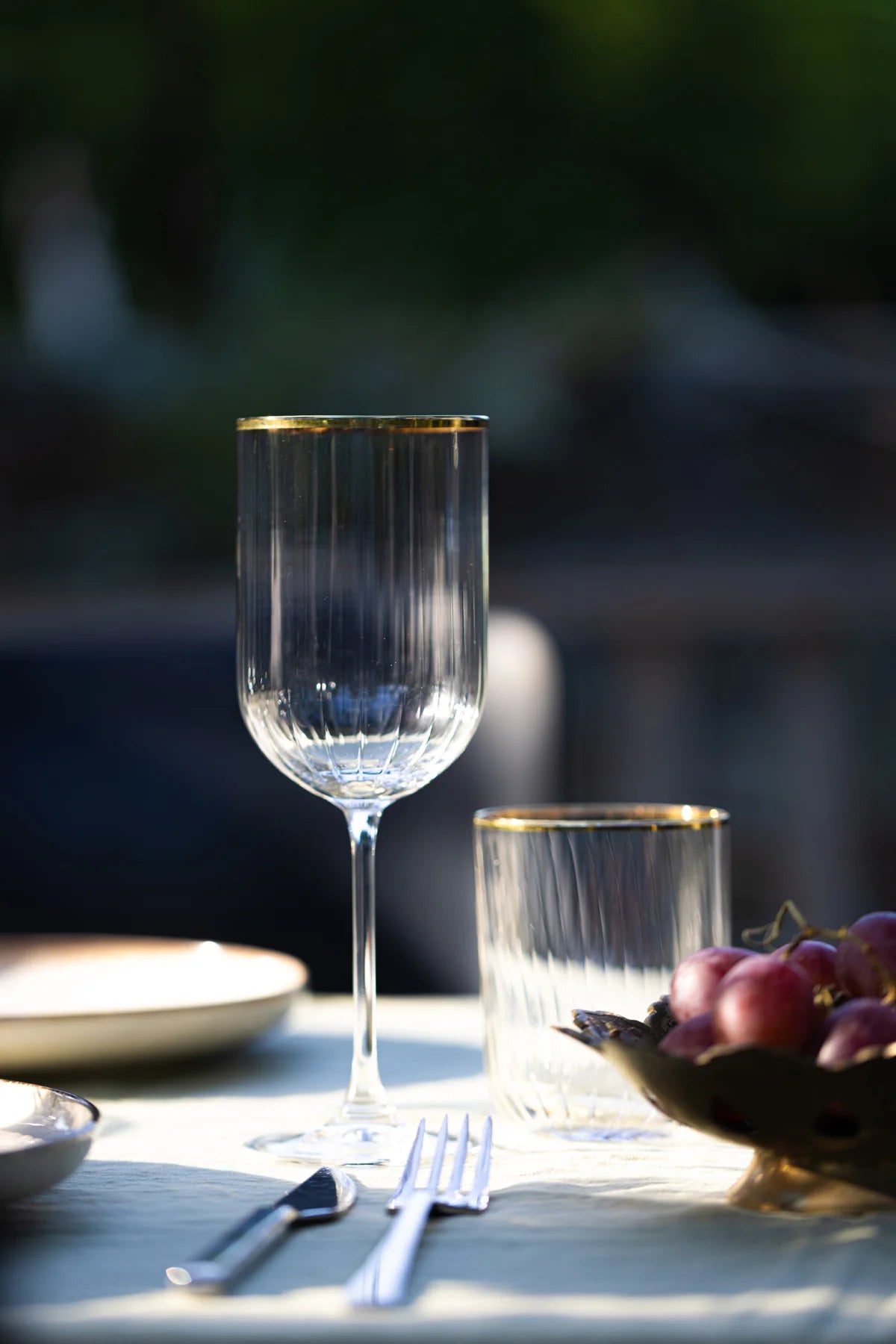 Adore Gold 4 Piece Glass Set 410 Cc
