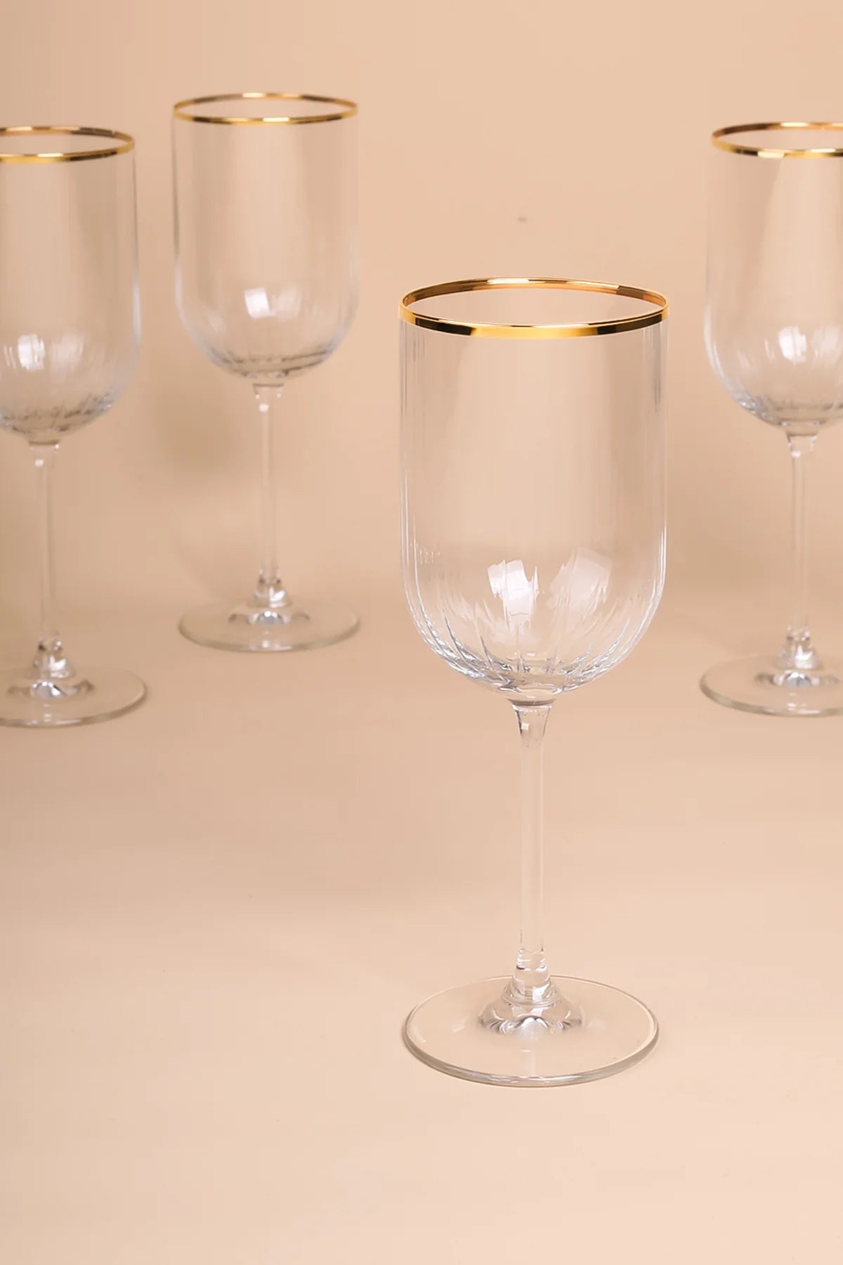 Adore Gold 4 Piece Glass Set 410 Cc