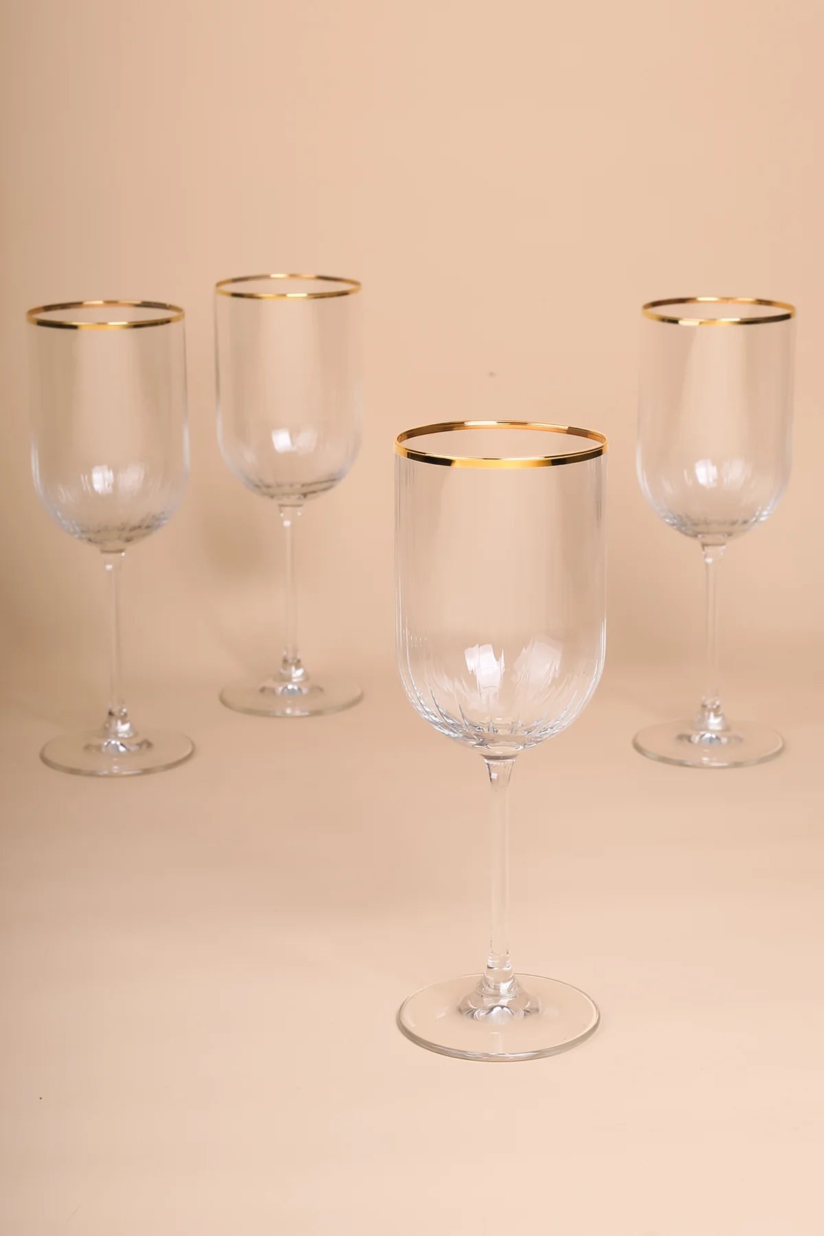 Adore Gold 4 Piece Glass Set 410 Cc