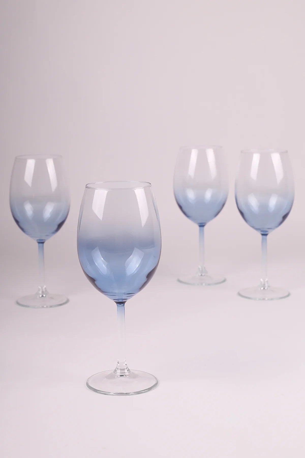 Larc 4 Piece Glass Set 440 Cc - Blue