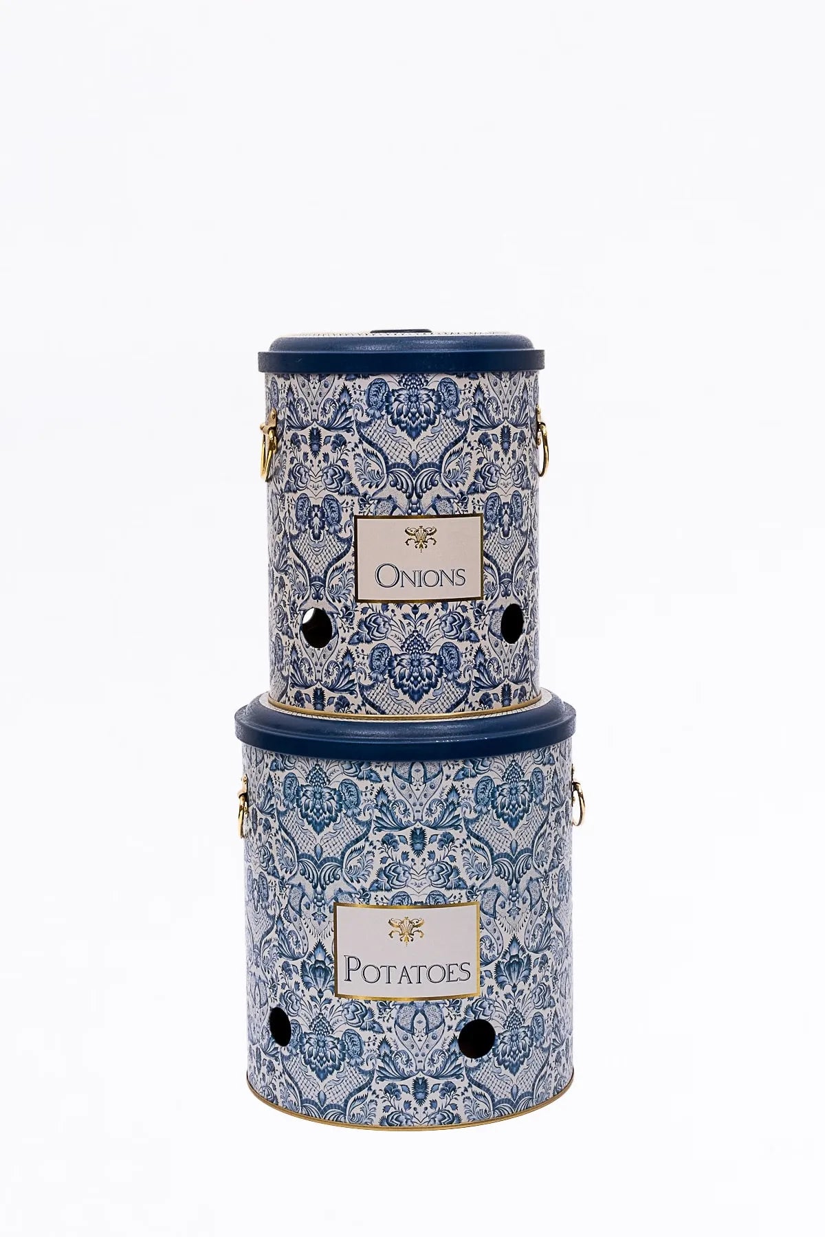 Azul Metal Storage Containers 2 Piece Set