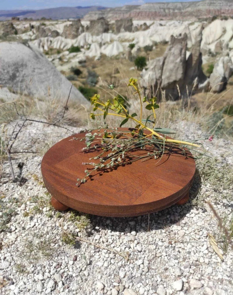 Natural Wood Stand 24 cm