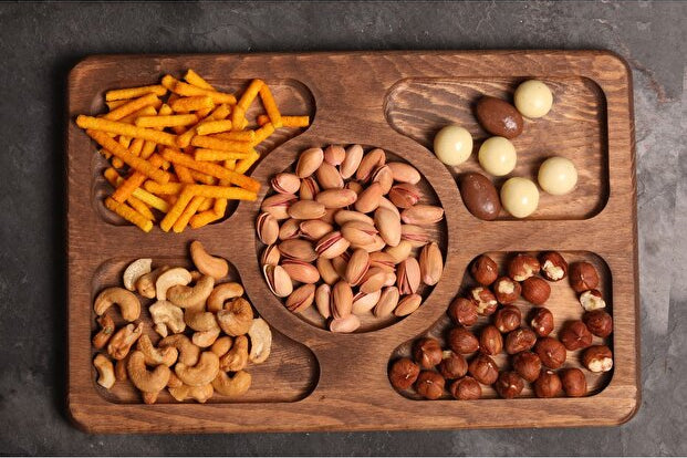 Natural Wood Tray