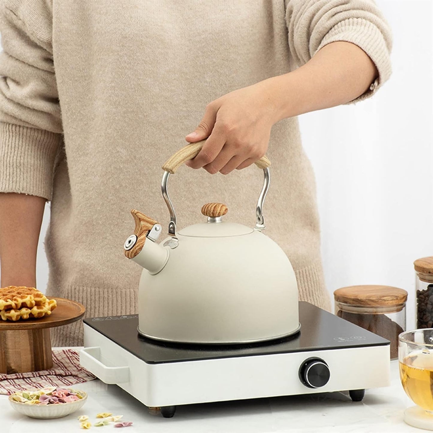Stainless Steel Pressure Tea Kettle