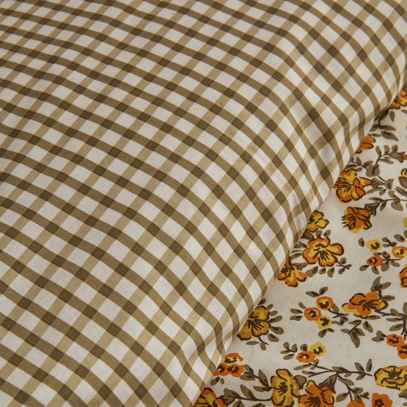 Buona Notte 100% Cotton Single Fitted Duvet Cover Set