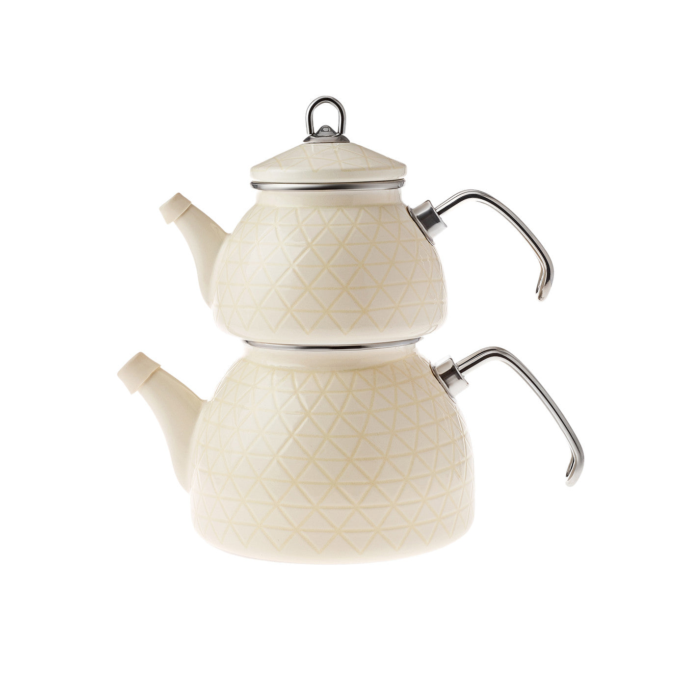 Crystal Induction Based Enamel Midi Teapot Set