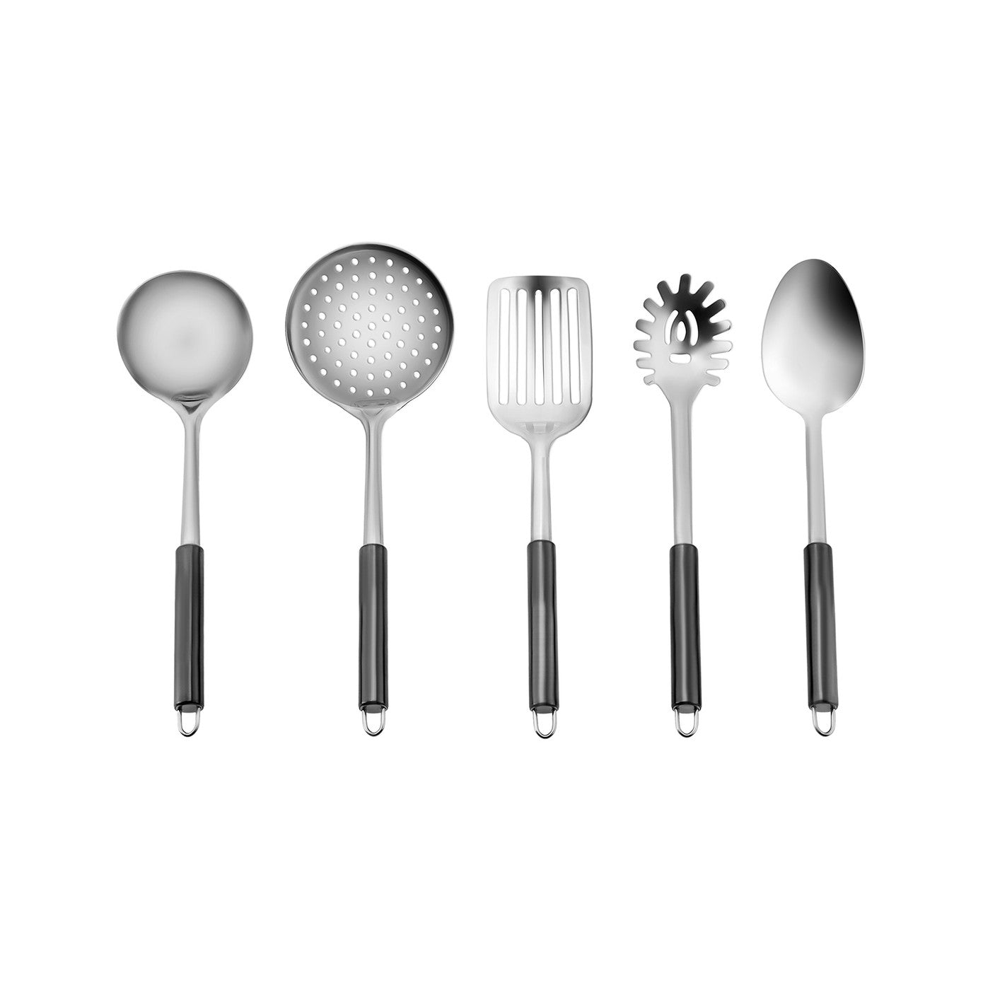 Master Black 5 Piece Service Set