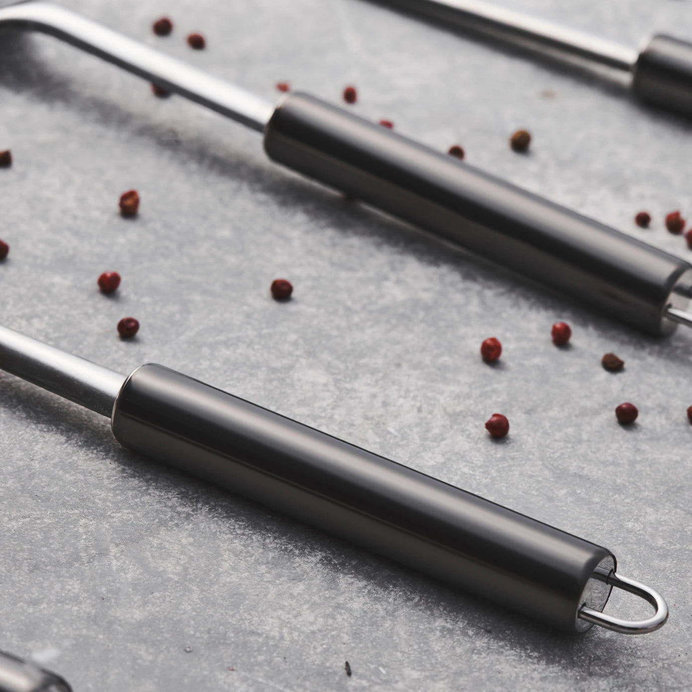 Master Black 5 Piece Service Set