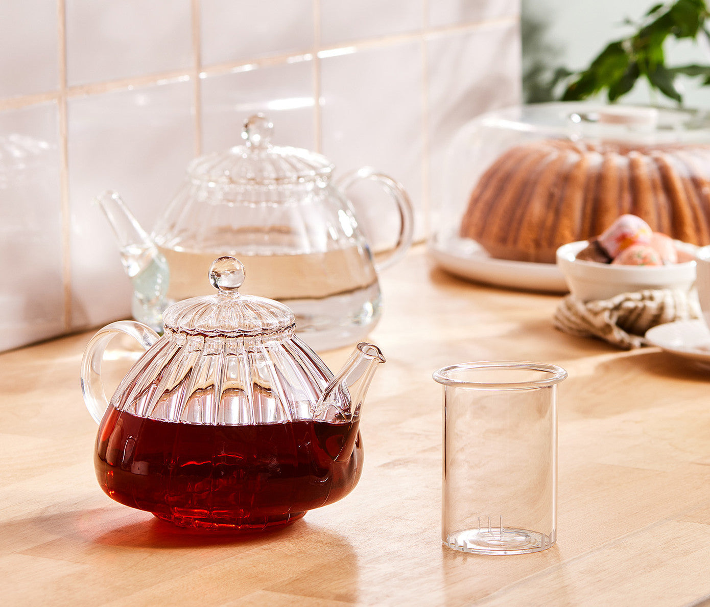 Lori Borosilicate Glass Teapot