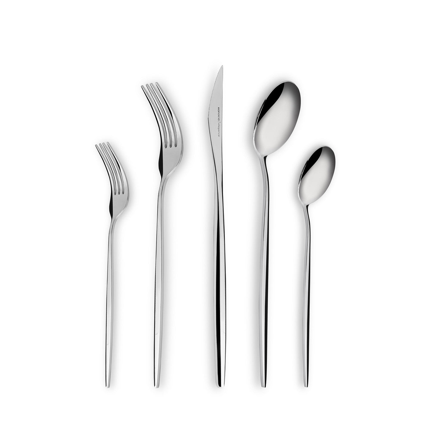 New Porto Platinum 12 Person 60 Piece Cutlery Set