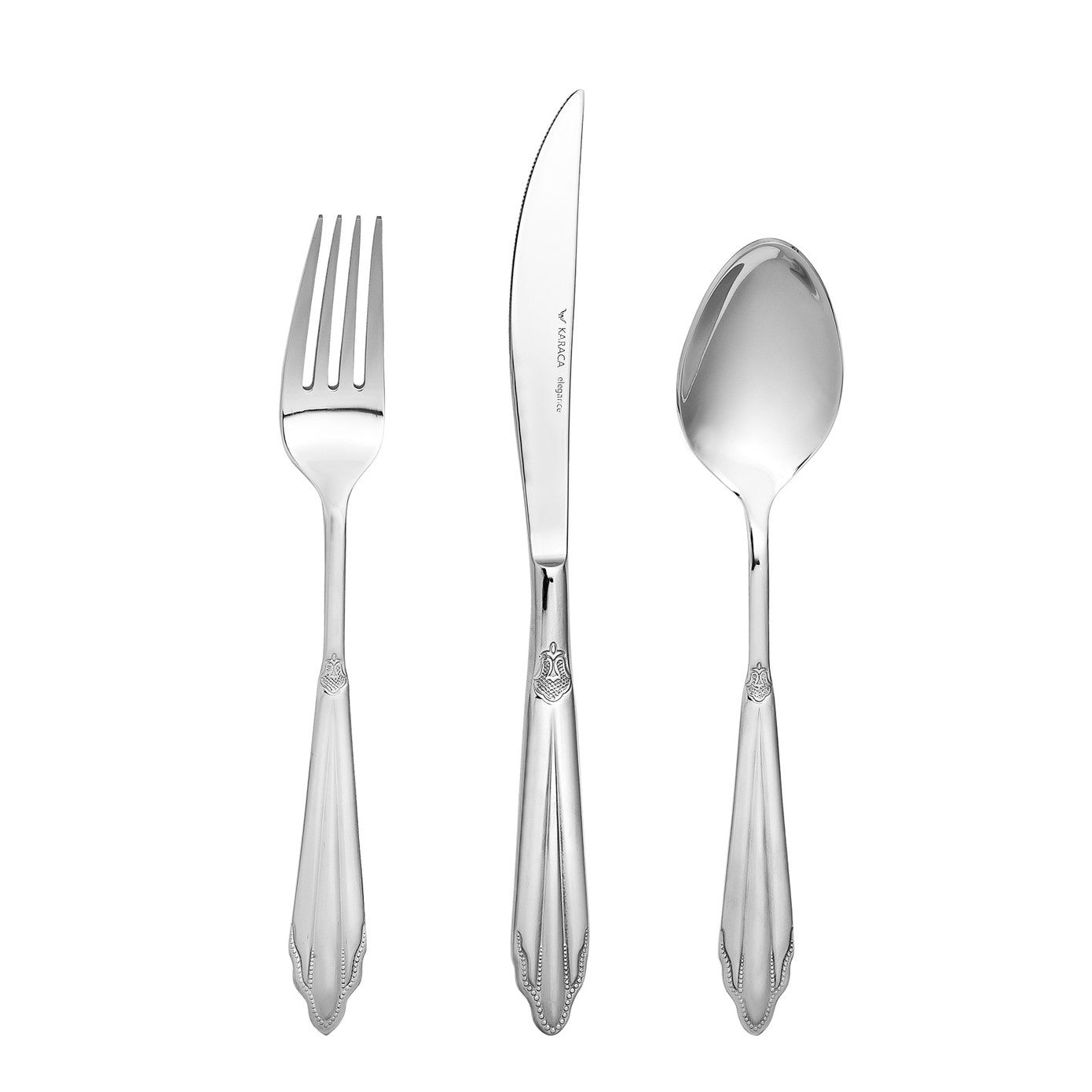 Elegance New Mantilla 12 Person 84 Piece Cutlery Set