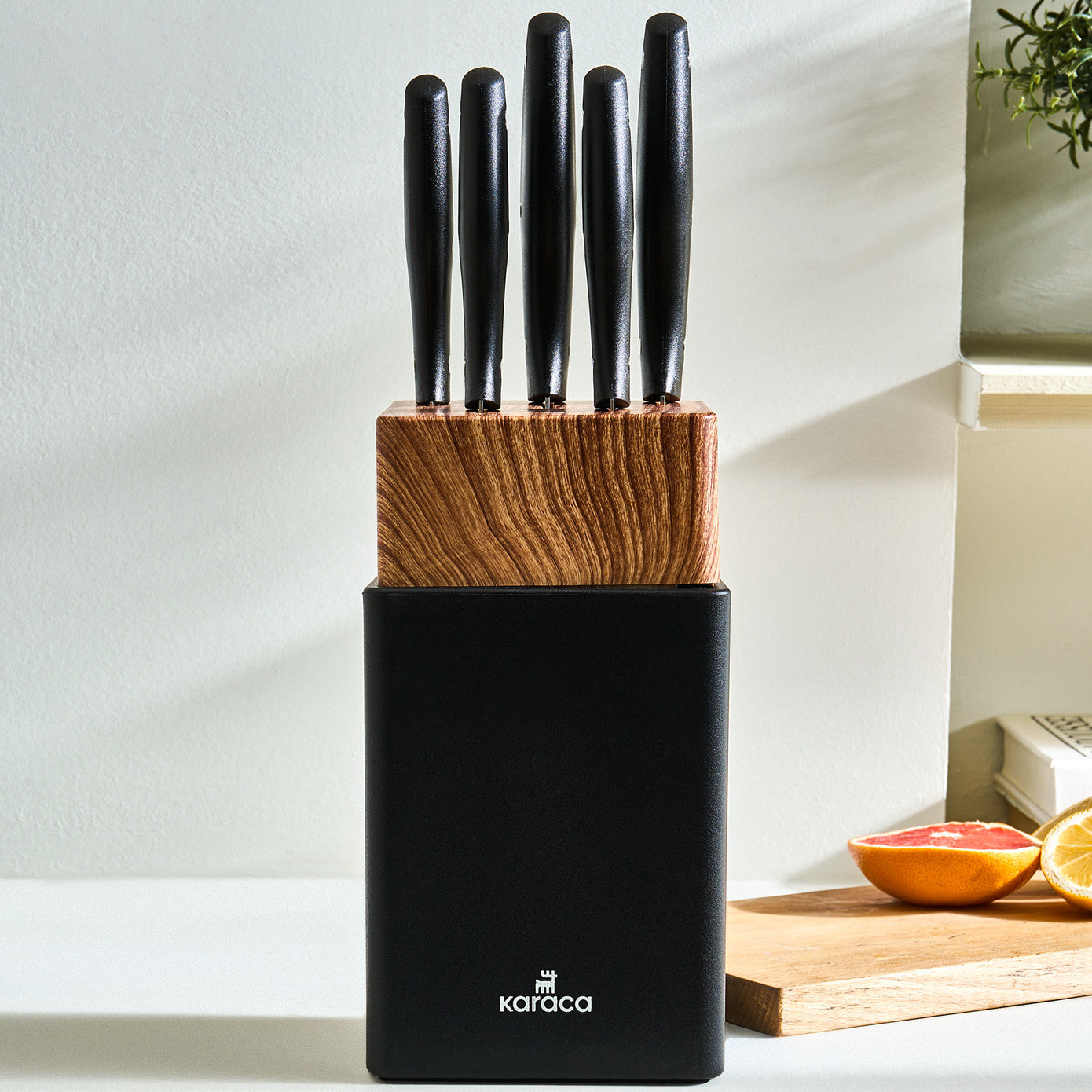 Karaca Mastercut 6 Piece Knife Set Black