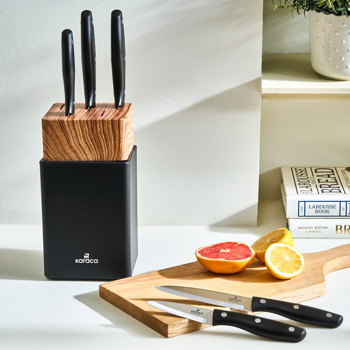 Karaca Mastercut 6 Piece Knife Set Black